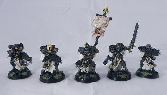 sisters of battle squad by minigw