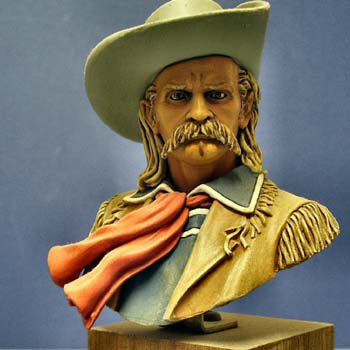 Custer Bust by zilch