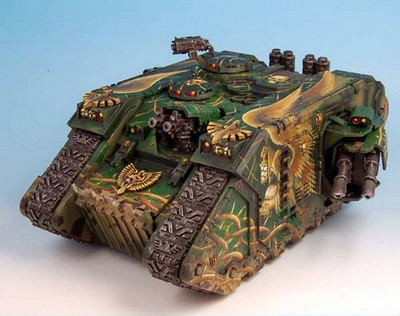 WARHAMMER 40K  Dark Angels Land Raider by rene