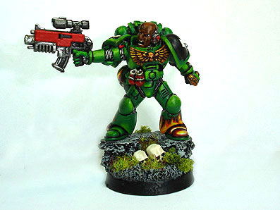Salamander battle brother by Gereth