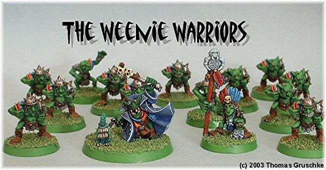 Blood Bowl Goblins by Aziraphale