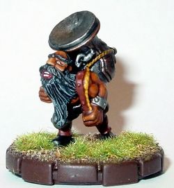 Mage Knight Figure - repainted by anges