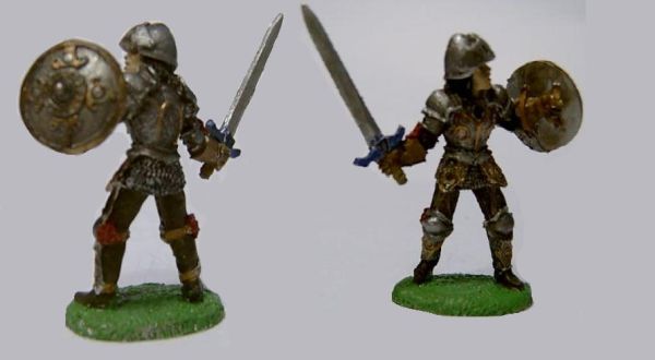 male warrior in full armour by Redgar
