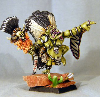 savage orc shaman by bodiscool