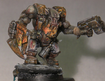 Black Reach ork nob by SkelettetS