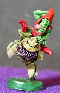 Goblin on Squig Hopper 1 by TritchPaints