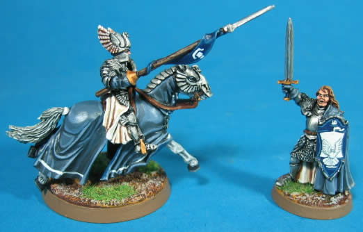 Swan Knight and Imrahil 2 (LotR) by HdR Finarfin