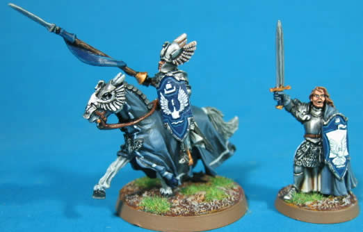 Swan Knight and Imrahil 1 (LotR) by HdR Finarfin
