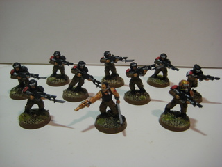 Imperial Guard Squad by Wulf328