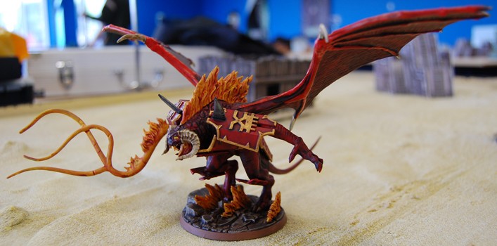 Demon Prince of Khorne by soundwave