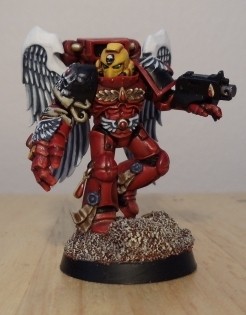 Blood Angel Assault Sergeant by I am Legion