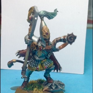 high elves white lion by Joi