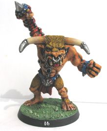 Bloodbowl Minotaur by Zergo