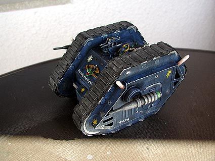 Land Raider MK1 Night Lords by thesomberlain