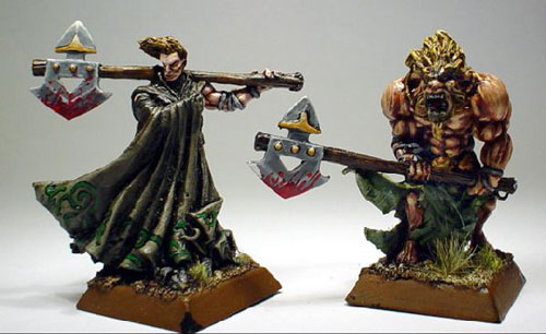 Guerrier de Danu And his evil sister by maldoror