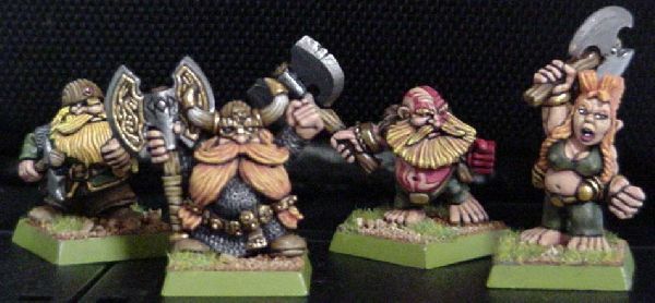 Norse Dwarf Mordheim Band by Sergus