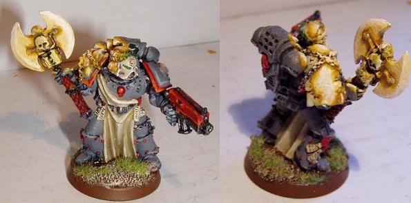 Emperors Fists Space Marine Veteran by fraggL