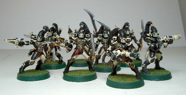 Ulthwe Eldar Storm Guardians by Singaliel