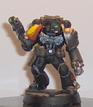 Deathwatch brother Imperial Fist by M.W.K.