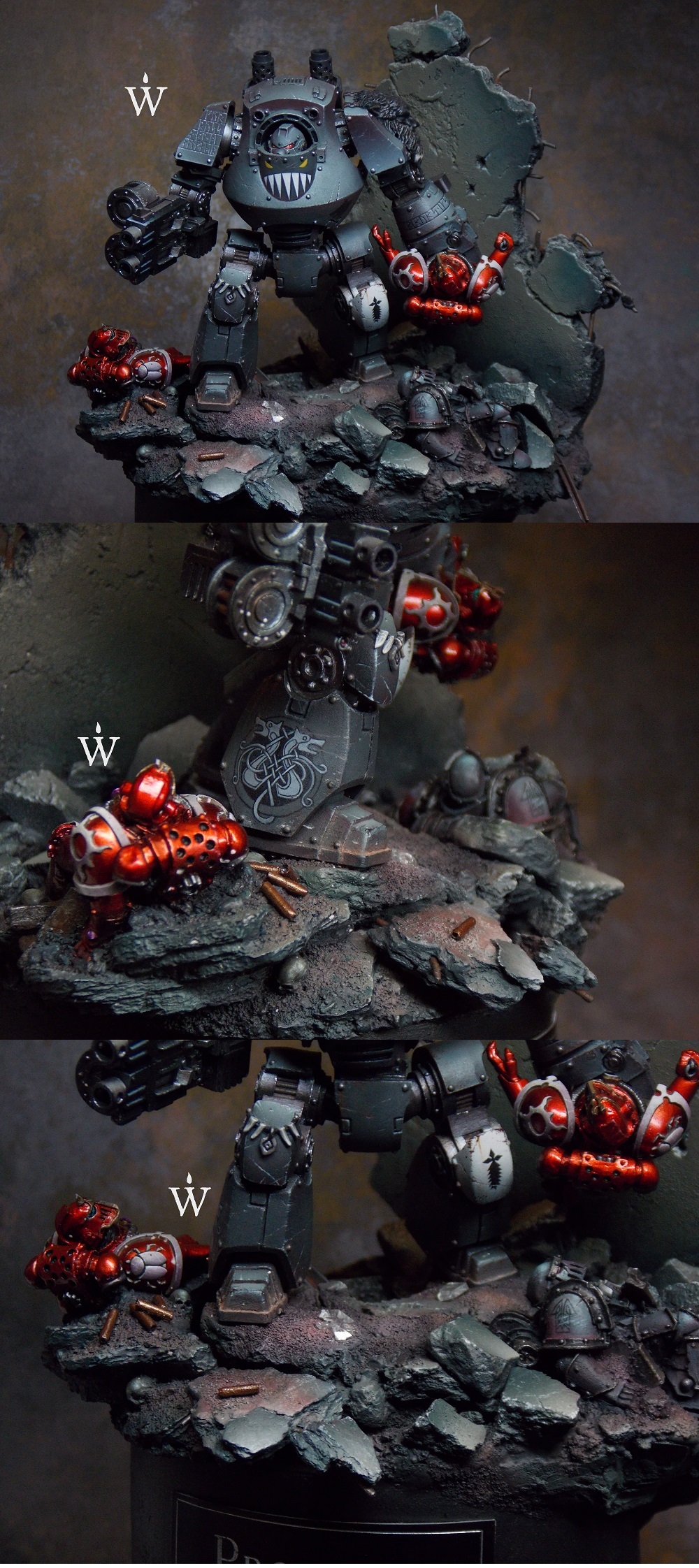 CoolMiniOrNot Space Wolves Contemptor Prospero Burns By CoolMiniOrNot Space Wolves Contemptor Prospero Burns By