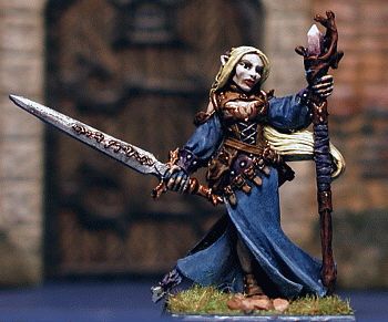 Lysette, Elven Sorceress by paint me