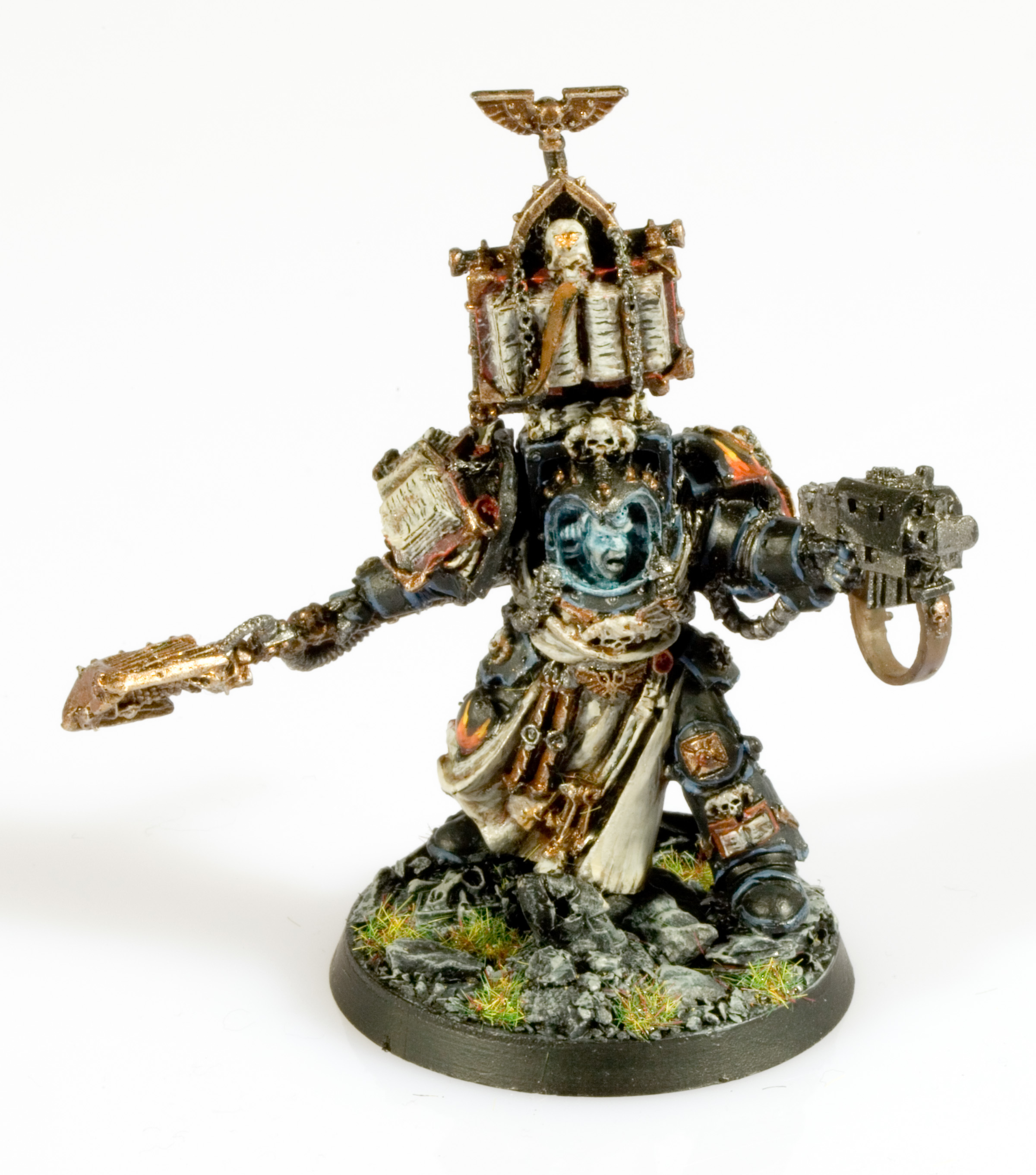 CoolMiniOrNot - legion of the damned terminator librarian by Elsty01