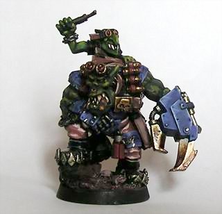 Ork kommando nob by MicenuS