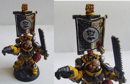 Imperial Fist Sergeant by cadaver junkie