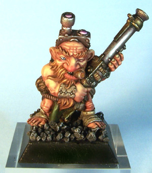 Watching the coalmine - Rackham dwarf by Litospher