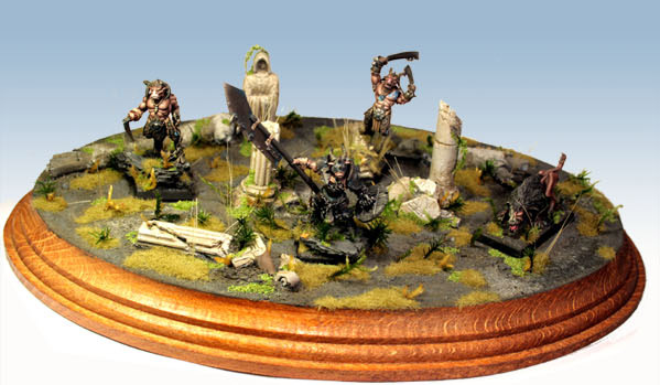 Beast Warband. Silver at Golden deamon'07 by Robacek