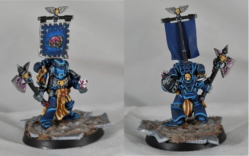 Space Marine Librarian casting Psychic Power by Lio_qc
