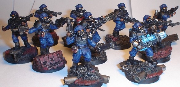 317th Imperial Guard Beta Squad by TofuBomb