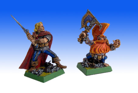 Gotrek & Félix by DwarfConan