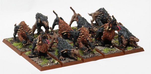 Chaos Warhounds by Einherjer