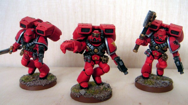 Blood Angels Honour Guard by ZeBert