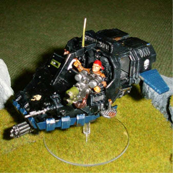Land speeder space pirates by FW le vieux