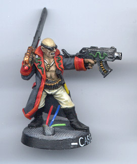 Delaque Leader-Necromunda by Paul Blue
