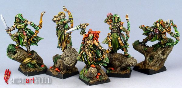 Wood Elf Waywatchers by yume