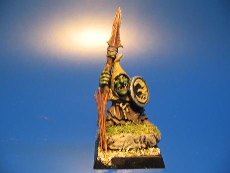 night goblin spearman by brother Arthémis