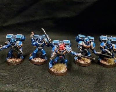 Ultra Marines Assault Squad by gamersdomainfoleyalabama