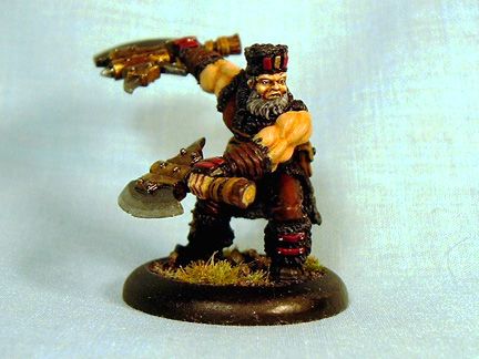 Warmachine Kador Manhunter by ursusred