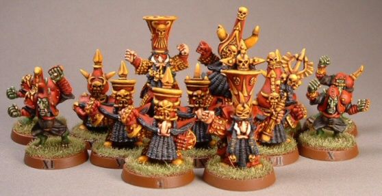 Chaos Dwarf Blood Bowl Team by BrazenGuard