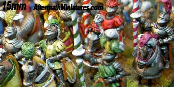 15mm french knights by Aftermath15mm