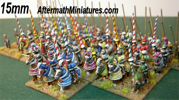 15mm french knights by Aftermath15mm