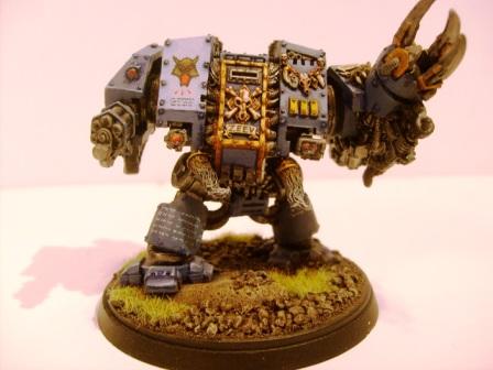 Space Wolves Dreadnaughty by Conley