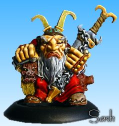Dwarfen Priest by Sash