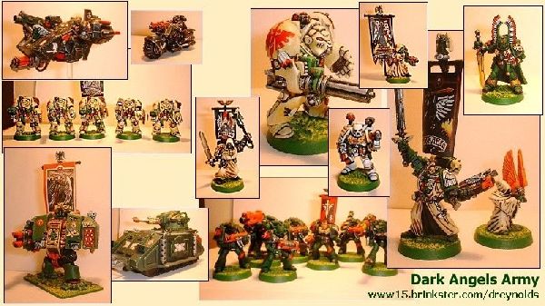 Dark Angels Army by dave abz