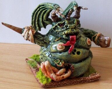 Demon exalté de Nurgle (sculpté) by anthonybzh