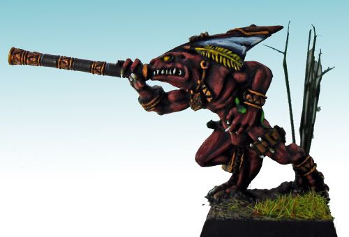 Skink chieftain by OneEye