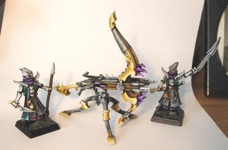 Dark Elves Bolt Thrower by roman druchii